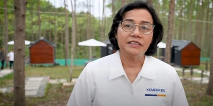 Sri-Mulyani-Lakukan-Rapat-Internal-Dengan-Presiden