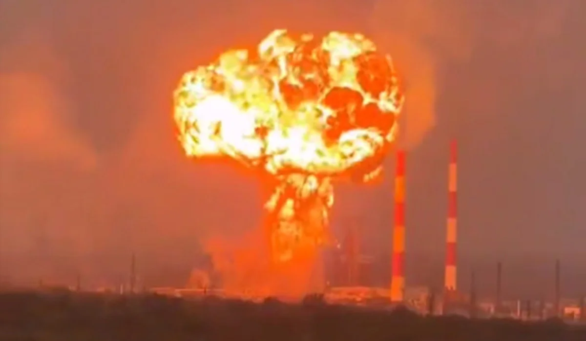 Kerusakan Pabrik dan Fasilitas Minyak Rusia