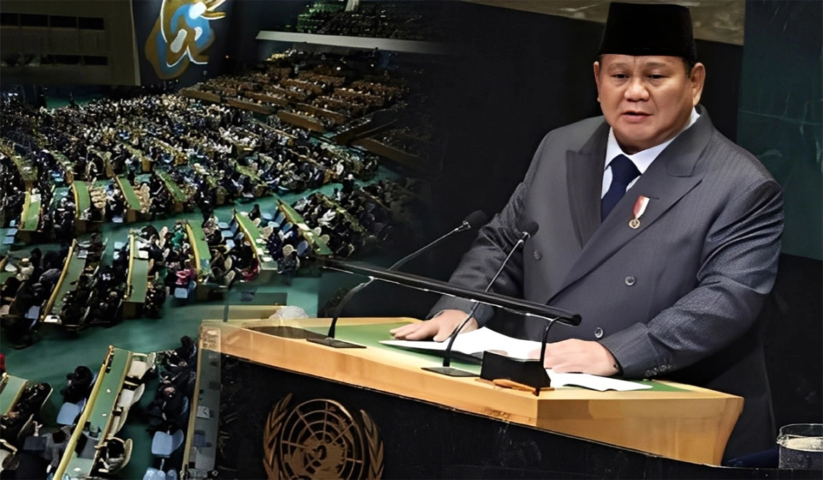 Detik-Detik Mikrofon Prabowo Mati Saat Suarakan Palestina di PBB