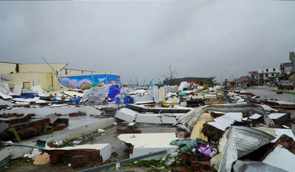 Topan Bualoi Hantam Vietnam, Korban Jiwa dan Kerusakan Parah