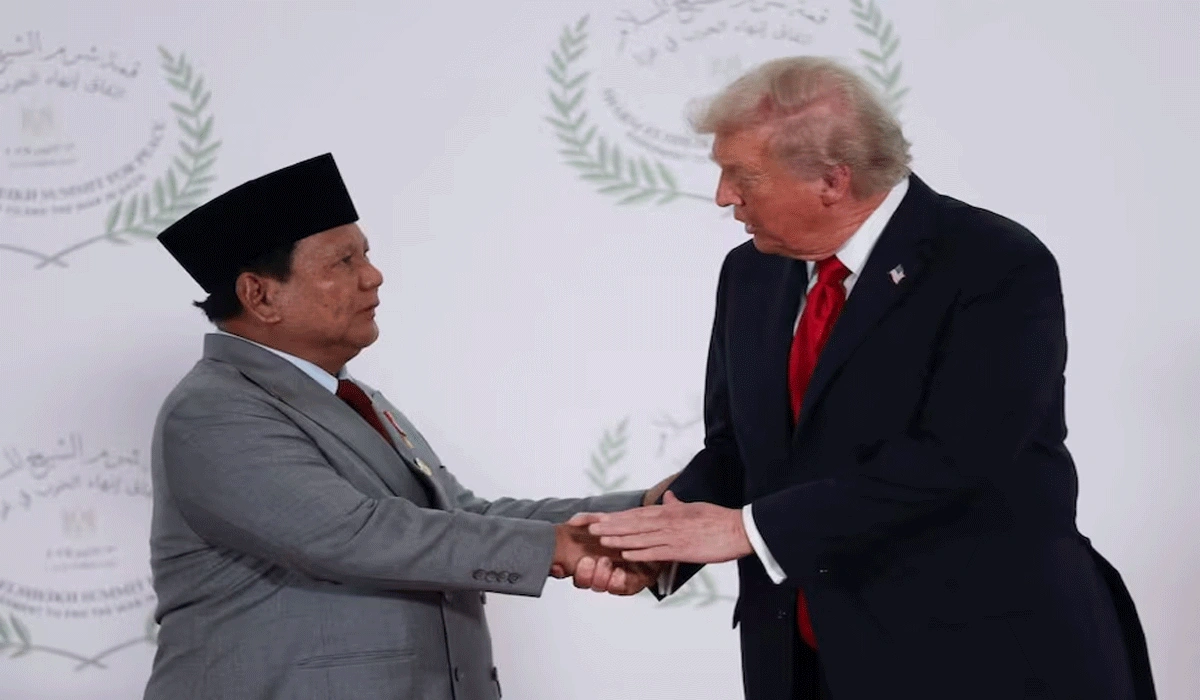 Pembicaraan Santai Prabowo dan Trump