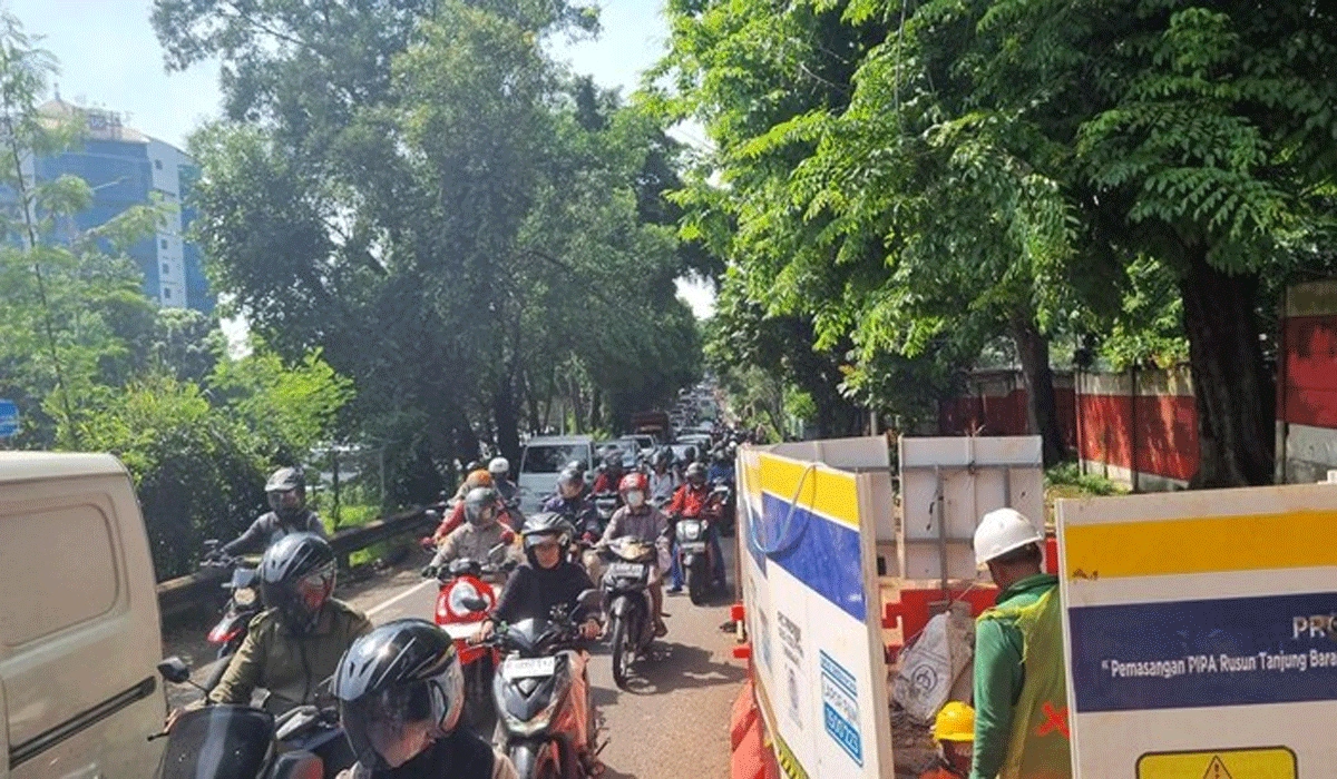 TB Simatupang Kembali Lancar, Proyek Galian Selesai Tepat Waktu