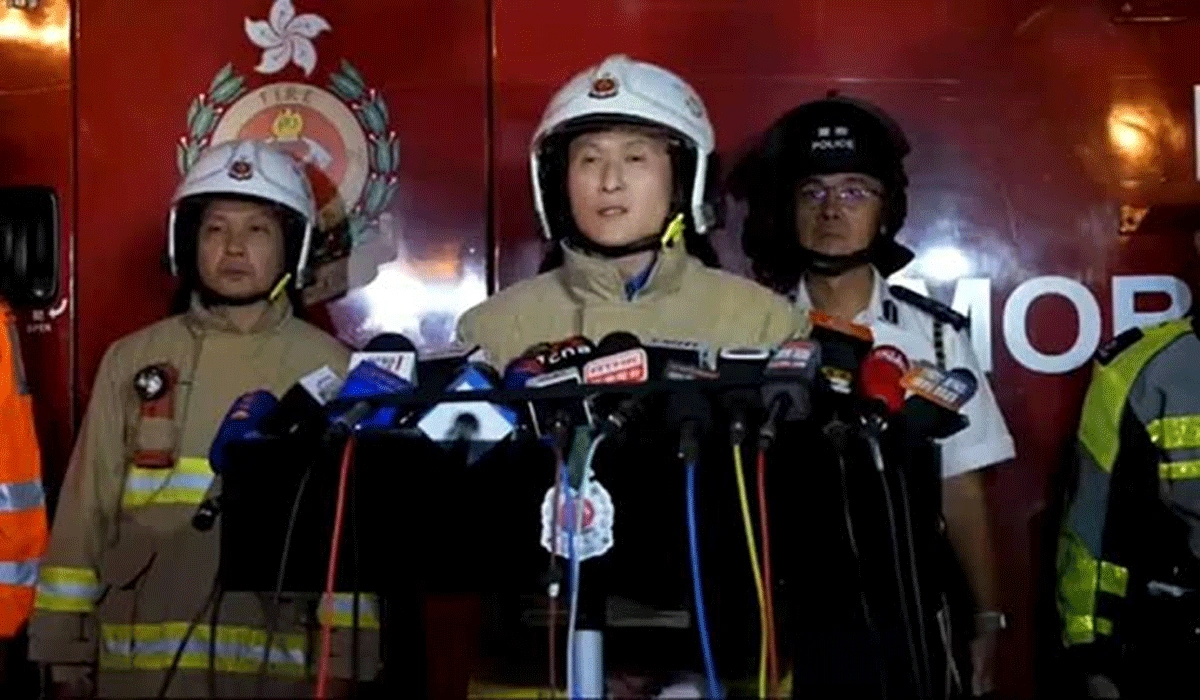 Tiga Tersangka Diamankan Atas Kebakaran Apartemen Hong Kong