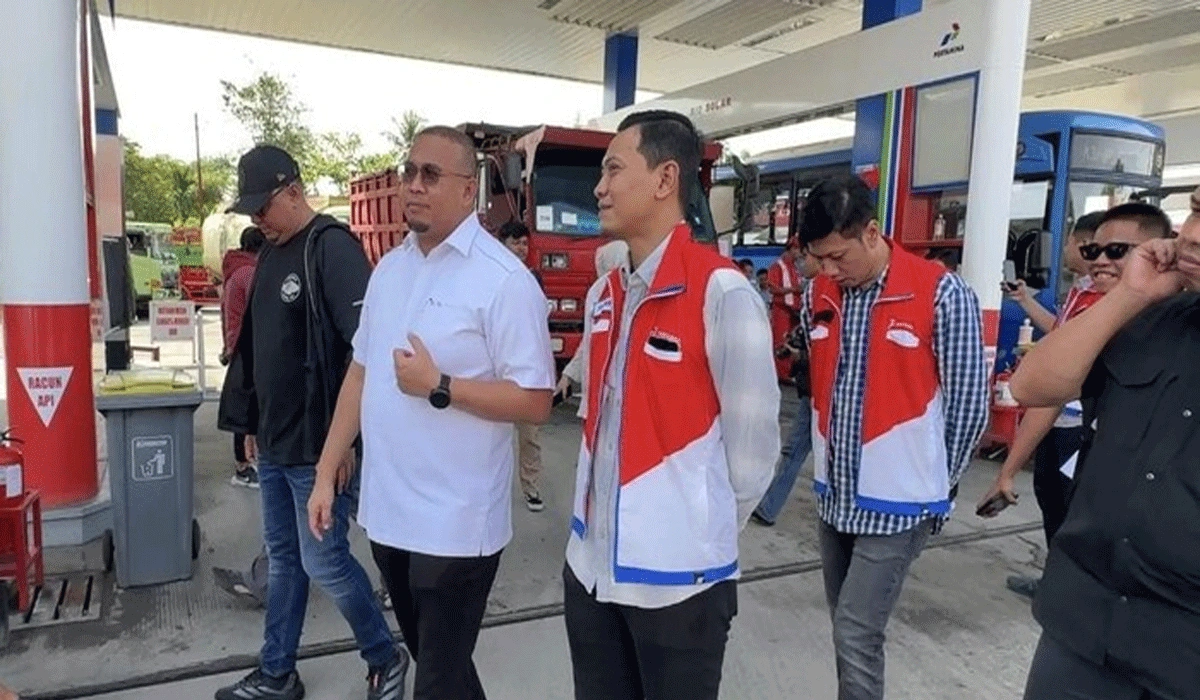 Andre Rosiade Sidak SPBU Sumatera Barat, Pastikan Stok Solar Aman