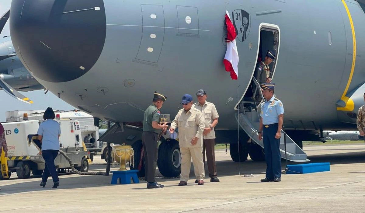TNI Perkuat Armada Udara, Prabowo Serahkan Airbus A400M Baru