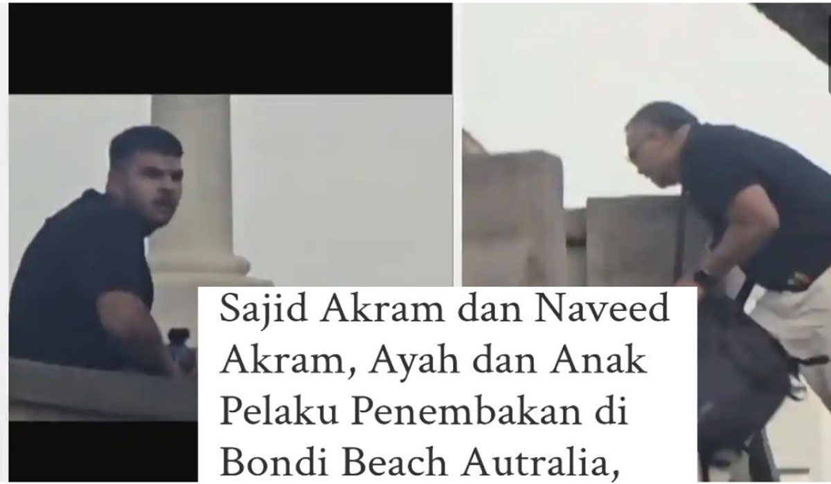 Terbongkar! Pelaku Penembakan Pantai Bondi Sydney Diduga Terkait Jaringan Teroris ISIS!