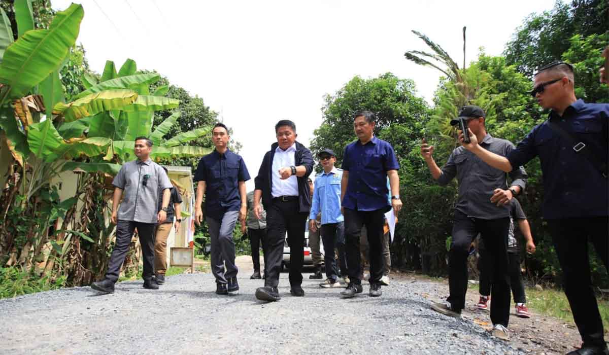 OKI Kantongi Anggaran Terbesar 2025, Gubernur Deru Tinjau Desa Benawa